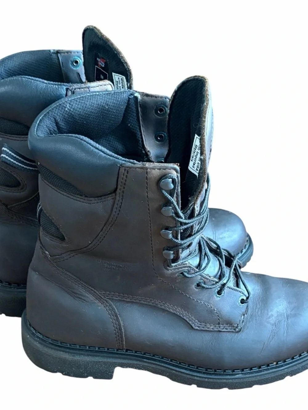 Red Wings 1411 Men 12D Brown Leather Waterproof Thinsulated Ultra HD Work Boots